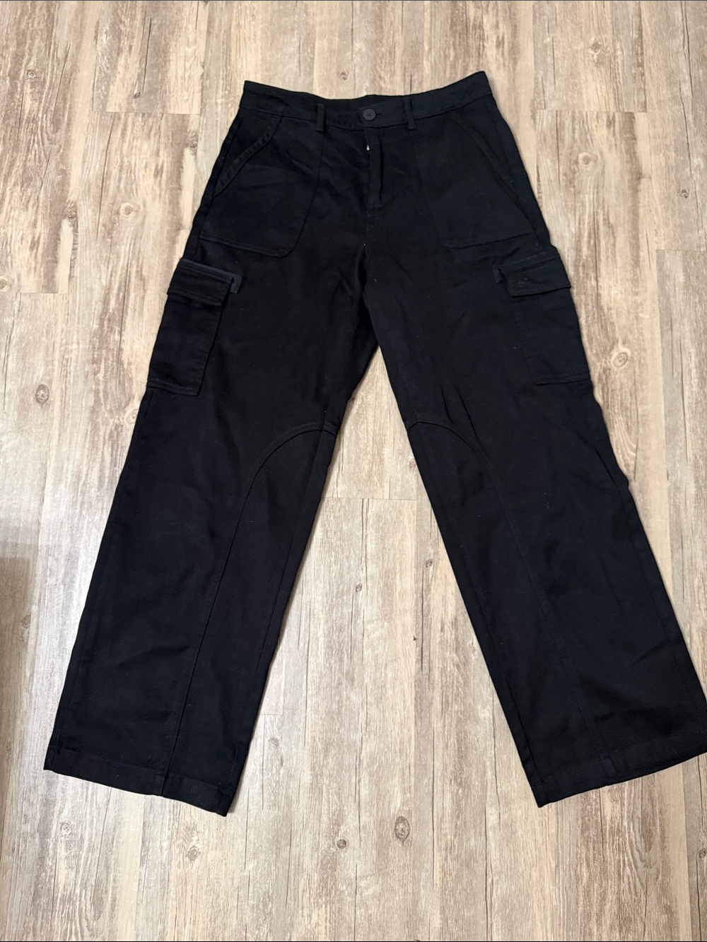 PINK Victoria's Secret Black Cargo Pants